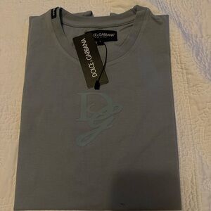 Dolce & Gabbana Gray Short Sleeve Tee